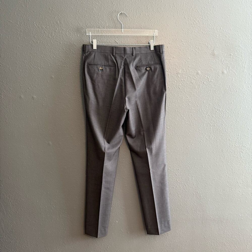 Max Davoli Baroni Gray Slim Fit 100% Wool Suit Size W34/40L - Picture 8 of 11